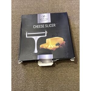 Zulay Wire Cheese Slicer Adjustable Thickness For Soft & Semi-Hard Cheeses (TD)